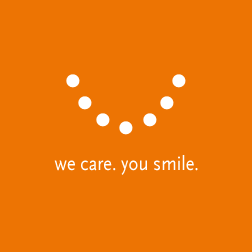we care. you smile.